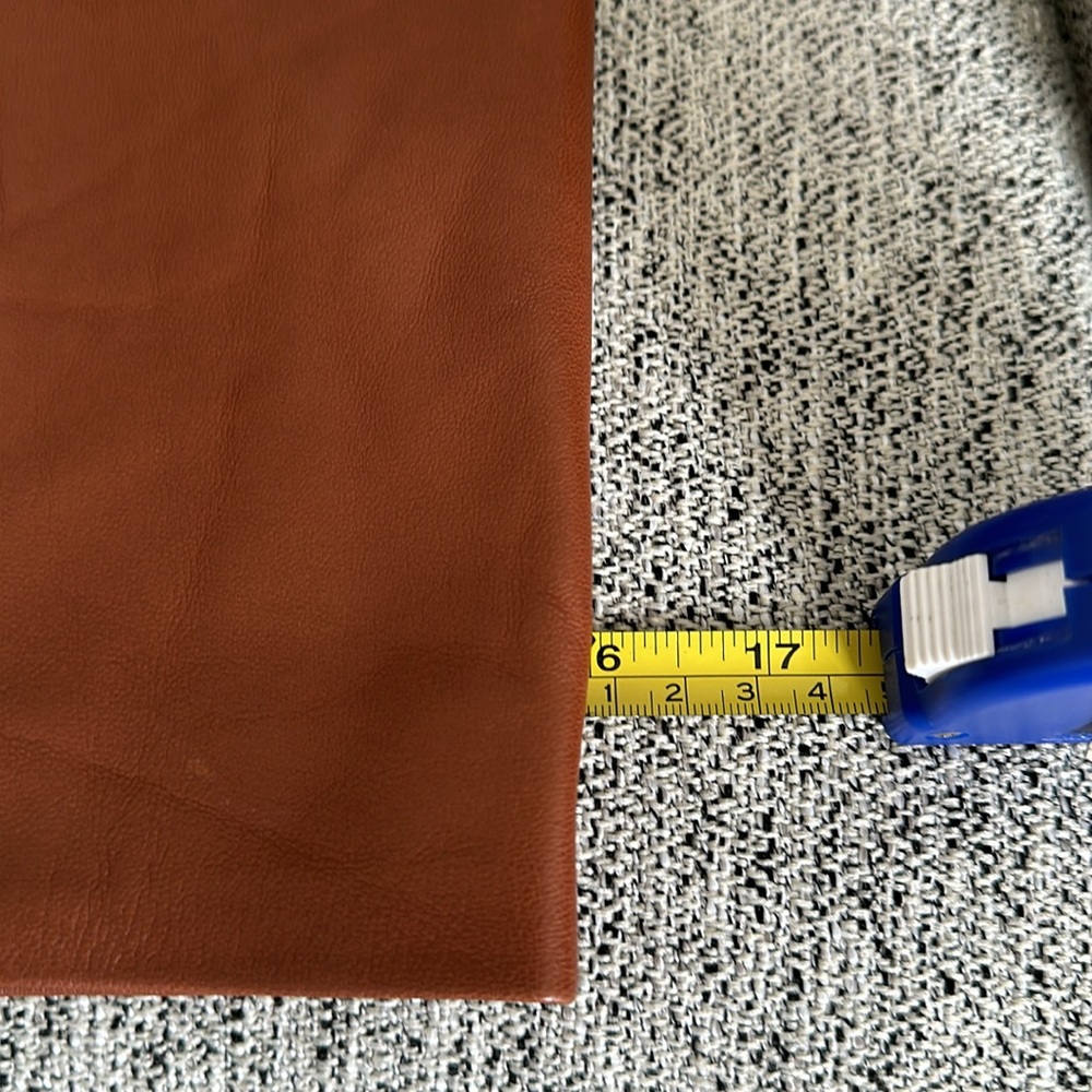 Rag and Bone Leather Mini Skirt w/ Full back zipper - Picture 4 of 6